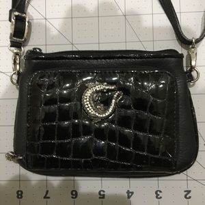 Black Brighton Alligator Purse